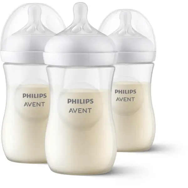 Philips Avent Natural Response SCY903/03 biberon pentru sugari 3-6 m 3x260 ml