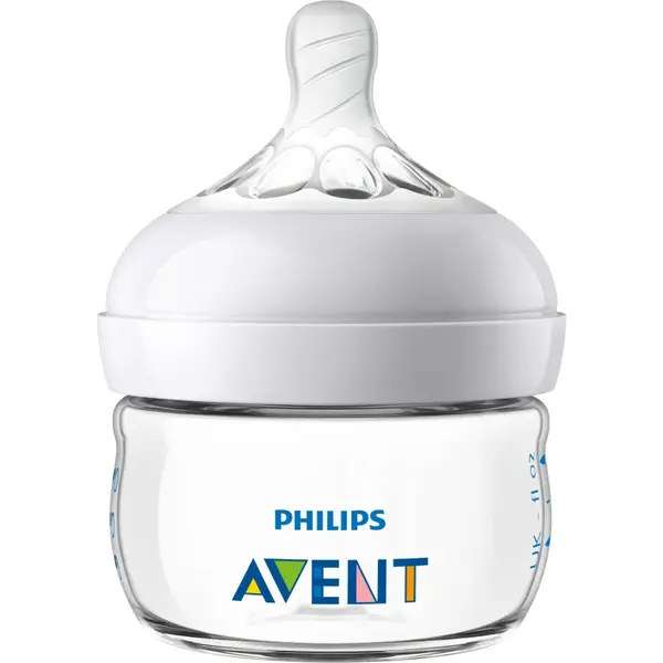 Philips Avent Natural SCF039/17 biberon pentru sugari First Flow, 0 m 60 ml