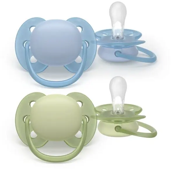 Philips AVENT Set 2 suzete Philips AVENT ultra soft SCF091/37