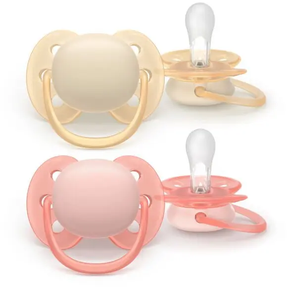 Philips AVENT Set 2 suzete Philips AVENT ultra soft SCF091/38