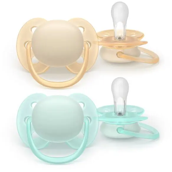 Philips AVENT Set 2 suzete Philips AVENT ultra soft SCF091/40