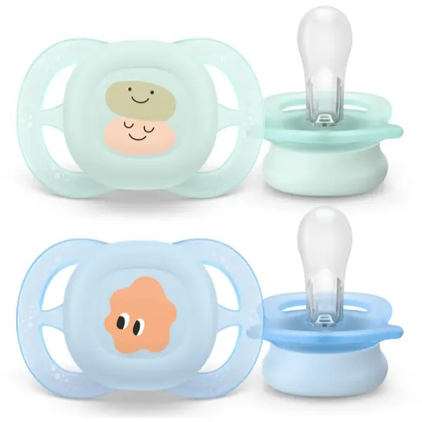Philips Avent Ultrastart SCF075/14 0-2 m suzetă Boy 2 buc