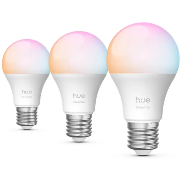 Philips Bec LED Philips 8721103055255, E27, 8W, RGB, Bluetooth/Zigbee, Clasa F