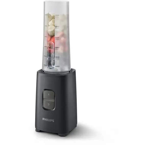 Philips Blender Philips, HR2040/00, 350W, eficienta lame, Negru
