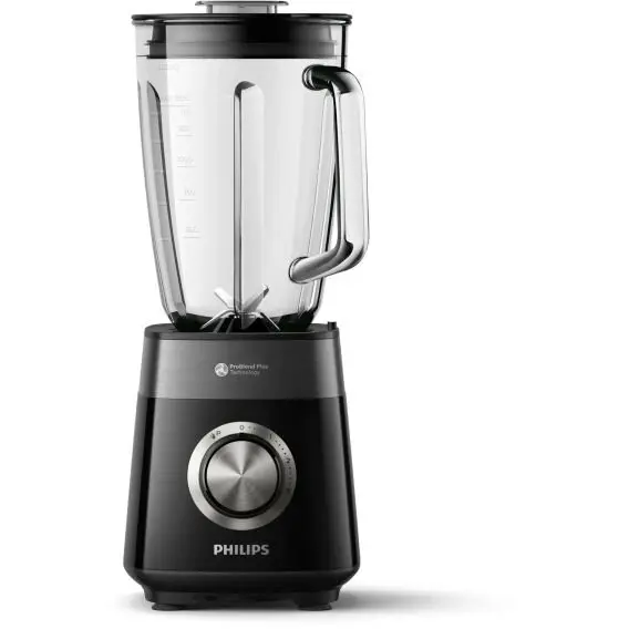 Philips Blender Philips Seria 5000 HR3030/00, 1200 W, 2 l, 3 viteze si Puls, Negru