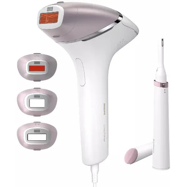 Philips Epilator IPL Philips Lumea Prestige IPL BRI 949/00, 450.000 impulsuri, Senzor SmartSkin, Trimmer inclus