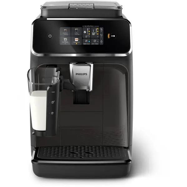 Philips Espressor cafea automat Philips EP2334/10, cu spuma de lapte LatteGo, ecran tactil, 15 bar, 1500 W, negru