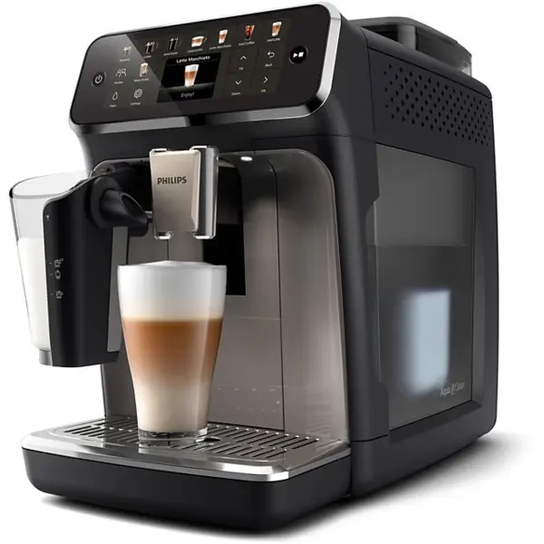 Philips Espressor Philips Series 5500 LatteGo EP5549/70, 1500 W, 15 bari, Negru