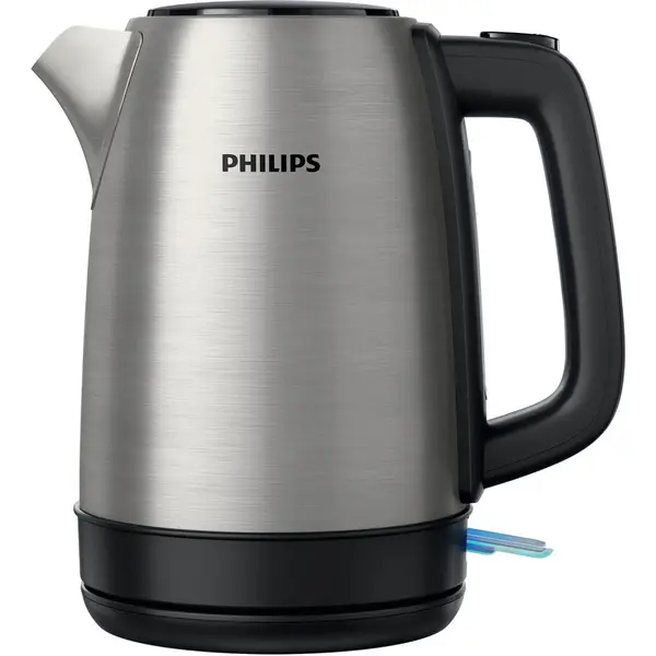 Philips Fierbator Philips HD9350/90, 1850W, 1.7 l, fara fir, baza Pirouette 360, lampa de control, sistem de siguranta impotriva incalzirii in gol, Argintiu