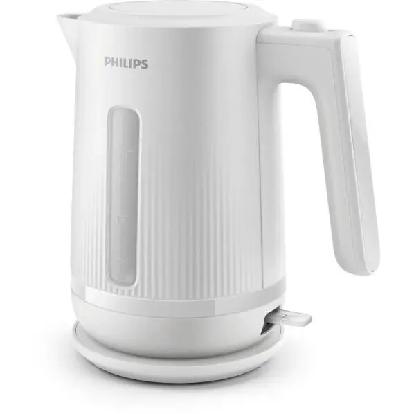 Philips Fierbator Philips seria 300 HD9411/00, 1, 7L, 2200W, Filtru, Baza rotativa, Alb