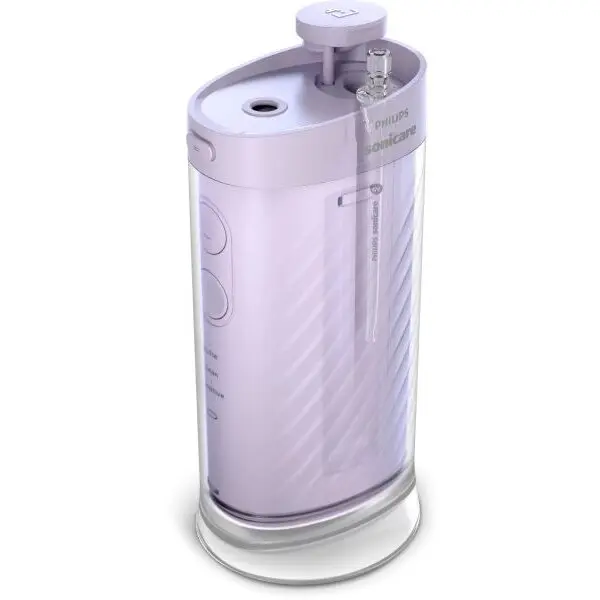 Philips Irigator bucal Philips Sonicare Compact Flosser 1000, Rezervor 200ml, 3 nivele putere, 2 capete