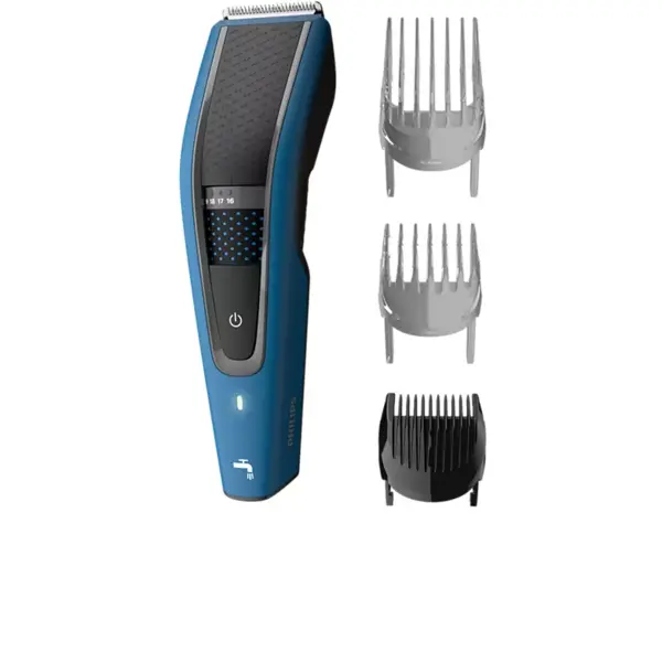Philips Masina de tuns par Philips, HC5612/15, inox, precizie 1mm, Albastru negru