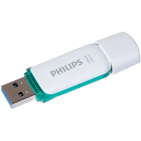 Philips Memorie USB Philips Snow Edition 256 GB USB 3.0 White Green