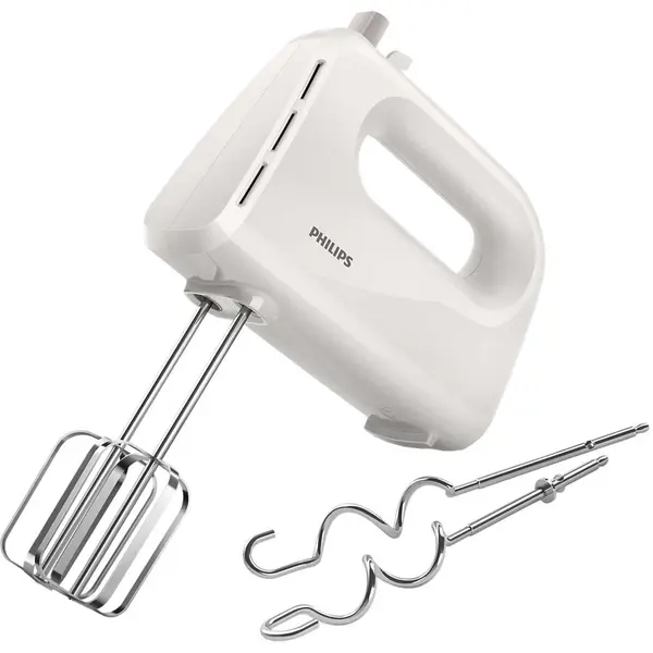 Philips Mixer Philips HR3705/00, 300 W, 5 viteze, Turbo, Alb