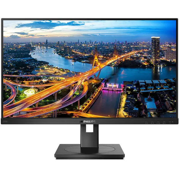 Philips Monitor IPS LED Philips 27 275B1/00, QHD (2560 x 1440), DVI, HDMi, DisplayPort, Boxe, Pivot, 75 Hz (Negru)