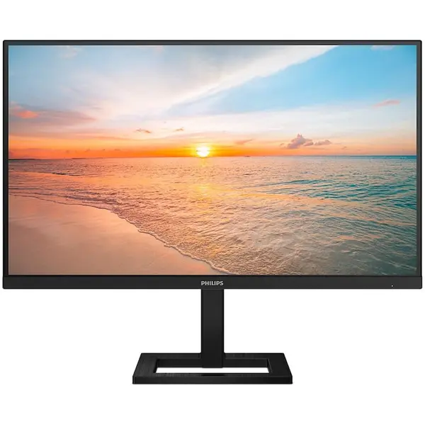Philips Monitor Philips, 27, IPS, 4K, UHD, 60Hz, 4ms, HDR10, FlickerFree, Boxe 2W x 2, HA, HDMI, DisplayPort, 27E1N1800AE/00, Negru