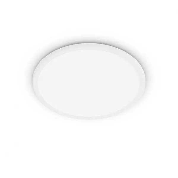 Philips Plafoniera LED Philips Superslim CL550, intensitate luminoasa reglabila, 15W, 1500 lm, lumina neutra (4000K), IP44, 25cm, Alb