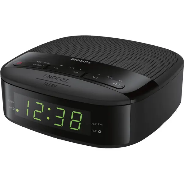 Philips Radio cu ceas Philips TAR3205/12, negru