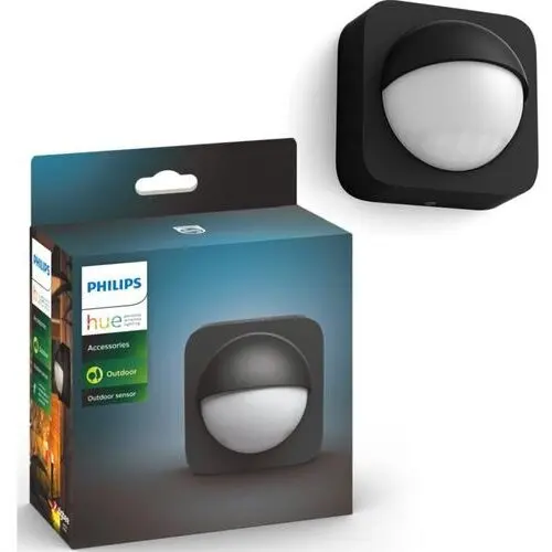 Philips Senzor miscare pentru exterior Philips Hue, instalare wireless, AA, IP54
