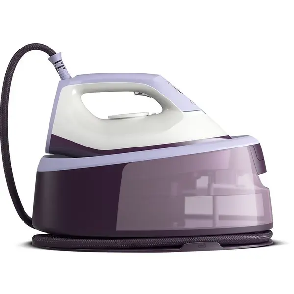 Philips Statie de Calcat Philips Seria 3000, ,2400W, 350g min, 1.4l, Talpa Ceramica, Alb-Mov