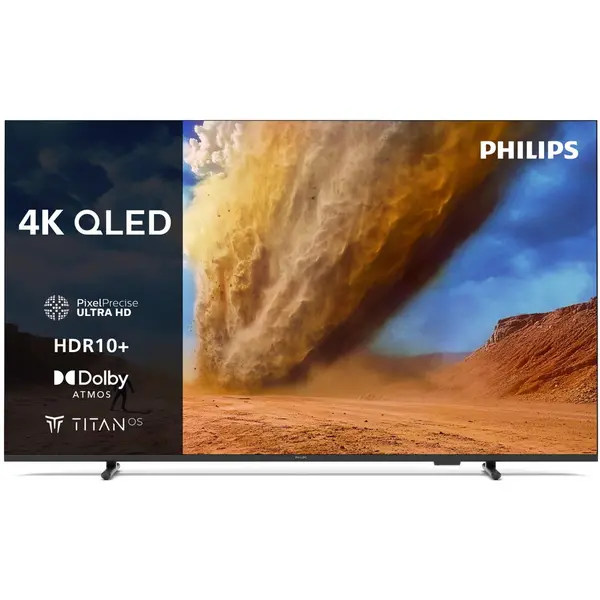 Philips Televizor Philips QLED 75PUS7810, 189 cm, Smart TV, 4K Ultra HD, Clasa D (Model 2025)