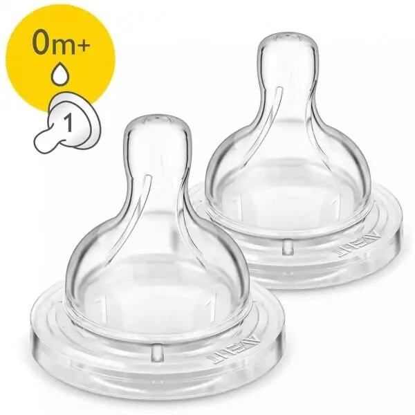 Philips Tetina anticolici Philips-AVENT SCF631/27, 1 orificiu