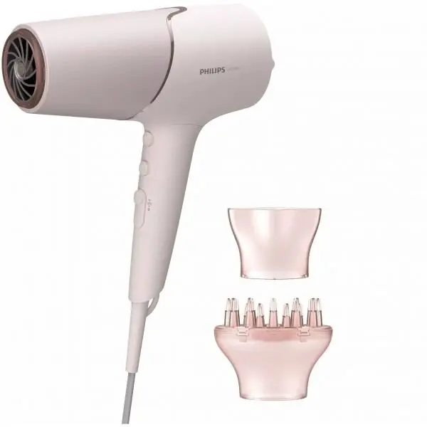Philips Uscator de par PHILIPS Seria 5000 BHD530/00, 2300W, 2 viteze, 3 trepte de caldura,tehnologie ThermoShield culoare: Bej