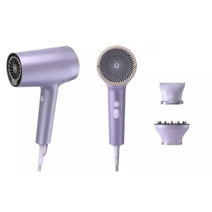 Philips Uscator de par Philips Seria 7000 BHD720, 1800W, tehnologie ThermoShield Advanced, ingrijire cu ioni minerali, 2 setari de viteza, 4 setari de temperatura, difuzor magnetic, Violet metalizat