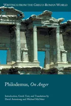 Philodemus, On Anger, Paperback/David Armstrong