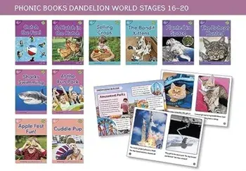 Phonic Books Dandelion World Stages 16-20 ('tch' and 've', two-syllable words, suffixes -ed and -ing and 'le')/Phonic Books