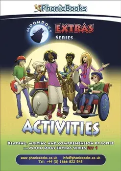 Phonic Books Moon Dogs Extras Activities. Photocopiable Activities Accompanying Moon Dogs Extras Books for Older Readers (alternative vowel spellings), Spiral Bound/Phonic Books