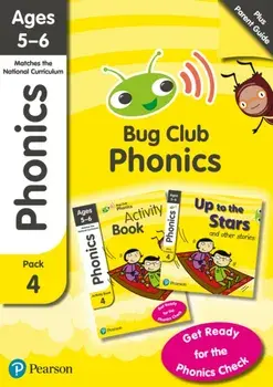 Phonics - Learn at Home Pack 4 (Bug Club), Phonics Sets 10-12 for ages 5-6 (Six stories + Parent Guide + Activity Book)/Paul Shipton