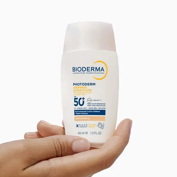 Photoderm XDefense Ultra-Fluid SPF50+ Colorat Fototip 02, 40ml, Bioderma