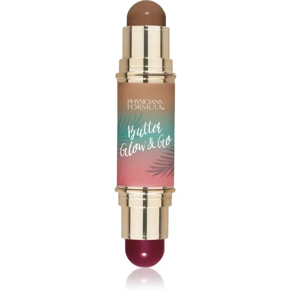 Physicians Formula Butter Glow & Go baton pentru dublu contur culoare Beach Bum Plum 10 g