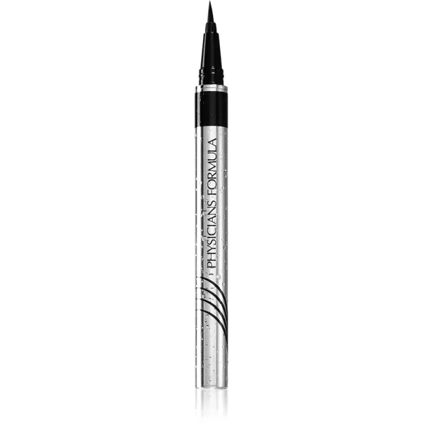 Physicians Formula Eye Booster™ Waterproof UltraFine Contur lichid pentru ochi cu substanțe active pentru creșterea genelor impermeabil culoare Blackest Black 0.5 ml