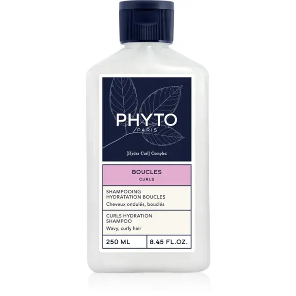 Phyto Curls Hydratation Shampoo sampon hidratant pentru par ondulat si cret 250 ml