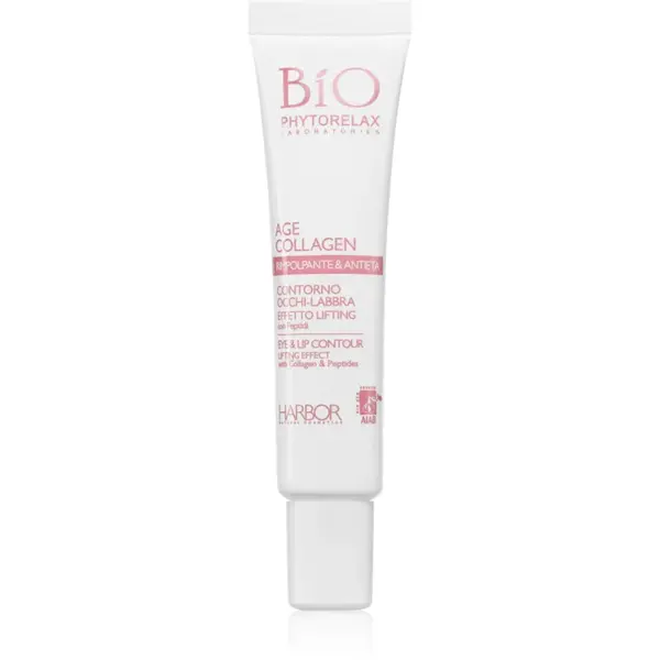 Phytorelax Laboratories Age Collagen Crema de fermitate pentru conturul ochilor si a buzelor 15 ml