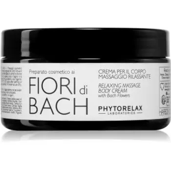 Phytorelax Laboratories Fiori di Bach crema de corp nutritiva pentru relaxare