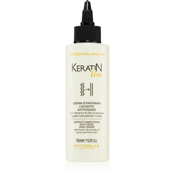 Phytorelax Laboratories Keratin Liss cremă pentru netezirea părului 150 ml