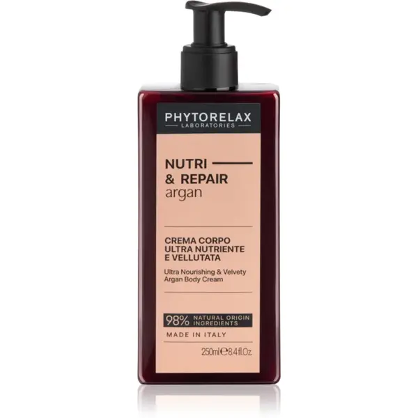 Phytorelax Laboratories Olio Di Argan cremă de corp regeneratoare cu ulei de argan 250 ml