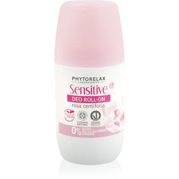 Phytorelax Laboratories Sensitive Deodorant roll-on pentru piele sensibila 50 ml