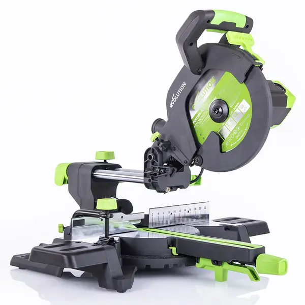 Piła ukośnica Evolution F255SMS 255 mm z wielomateriałową tarczą TCT