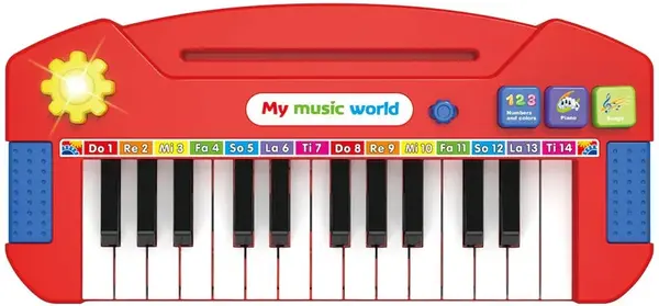 Pian electronic pentru copii Yifeng - My Music World, 24 taste
