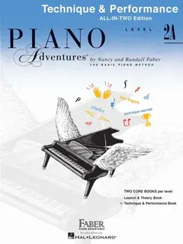 Piano Adventures All-in-Two Level 2a Tech. & Perf.. Technique & Performance - Anglicised Edition/***