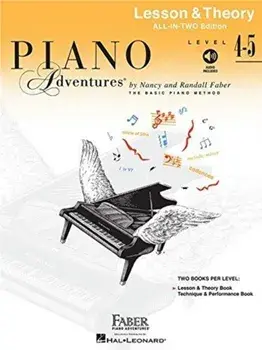 Piano Adventures All-in-Two Level 4-5 Les&Theory. Lesson & Theory - Anglicised Edition/***