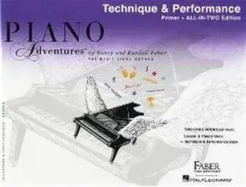 Piano Adventures All-in-Two Primer Tech. & Perf.. Technique & Performance - Anglicised Edition/***