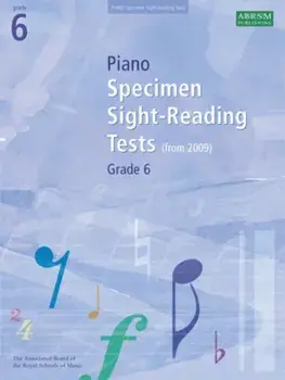 Piano Specimen Sight-Reading Tests, Grade 6, Sheet Map/***