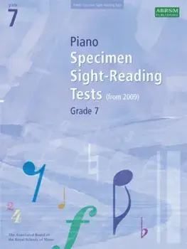 Piano Specimen Sight-Reading Tests, Grade 7, Sheet Map/***