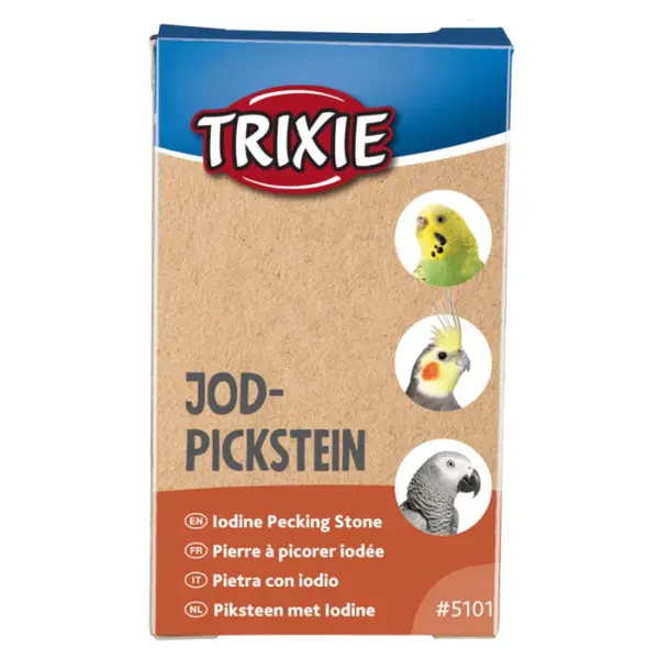 Piatra de ciugulit cu iod pentru pasari Trixie 20 gr