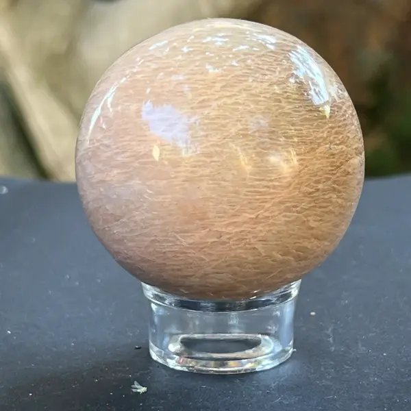 Piatra lunii somon piersica sfera m3